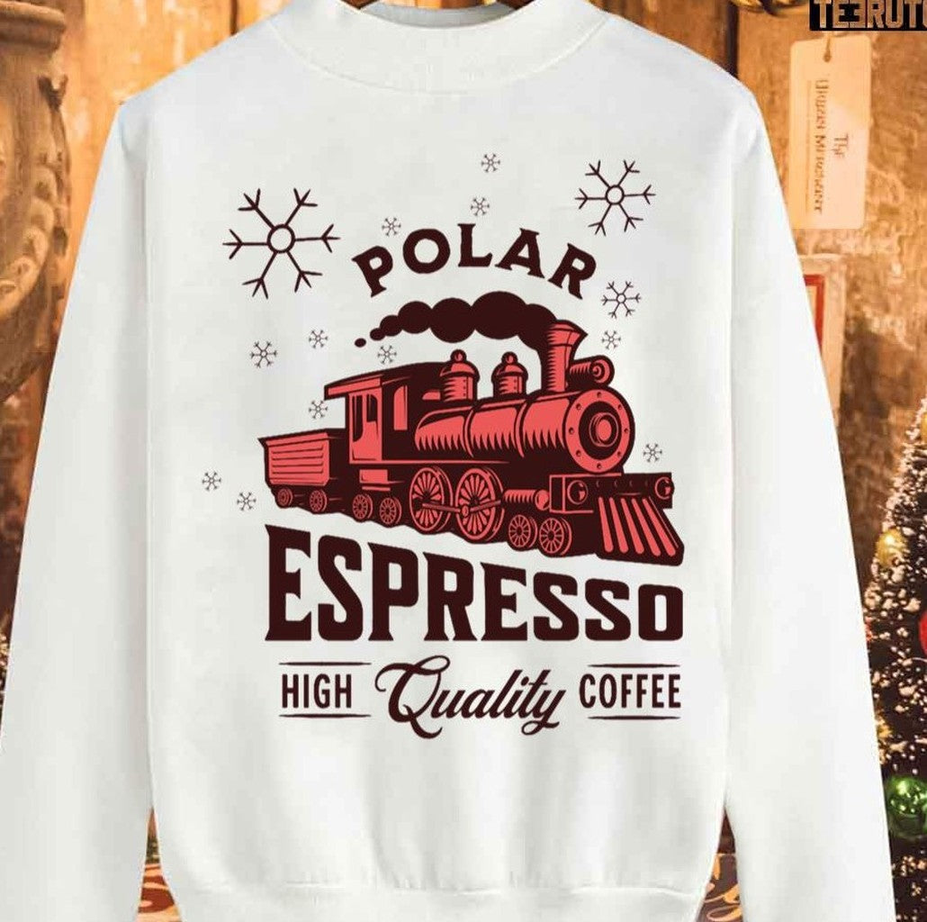 Polar Espresso Christmas Sweatshirt