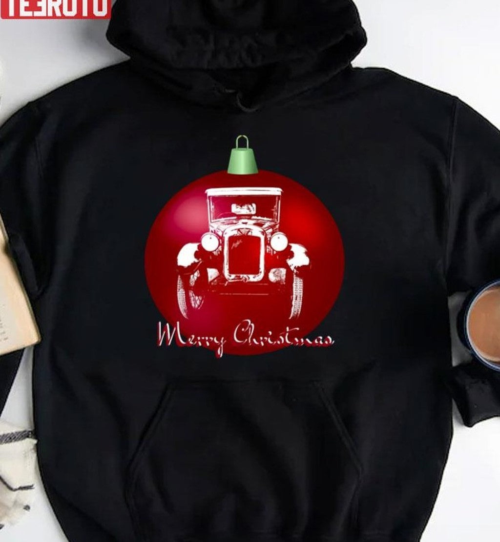 Austin Seven British Vintage Car Monoblock Christmas Unisex Sweatshirt
