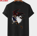 Sexy Girl Fly Me To The Moon Art Unisex T-Shirt