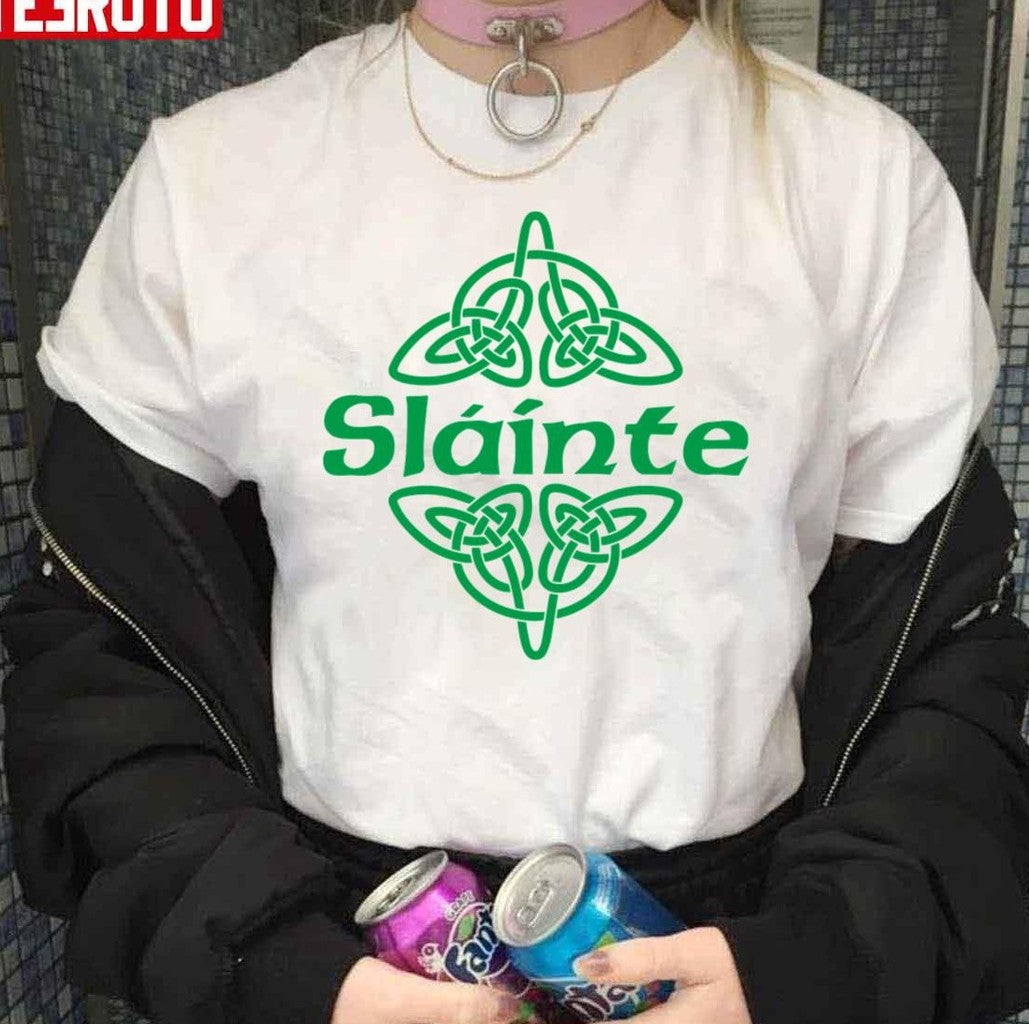 Slainte Irish Art Saint Patrick's Day Unisex Sweatshirt