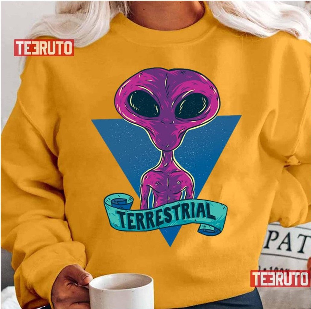 Outerspace Spaceship Scientist Galaxy Planet Ufo G Unisex T-Shirt