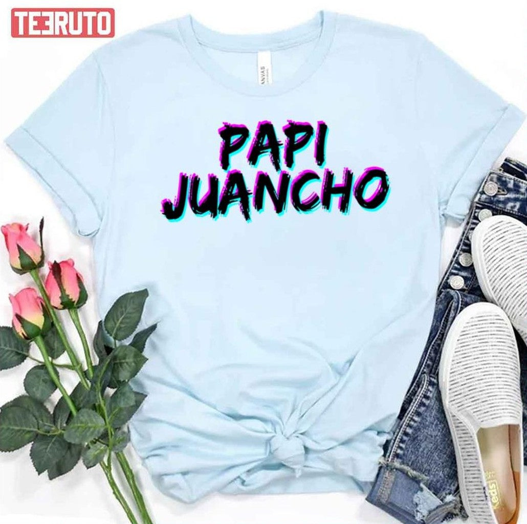 Papi Juancho Text Unisex T-Shirt