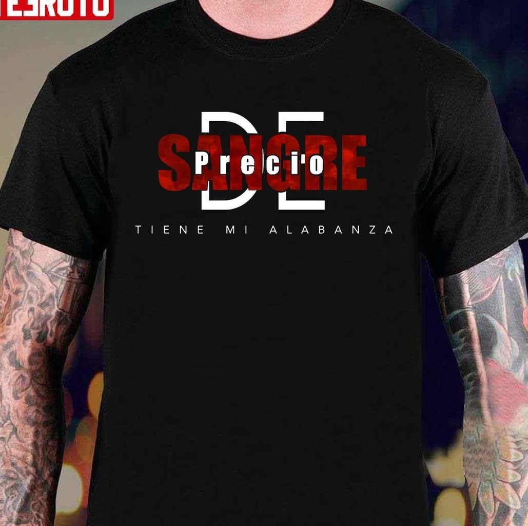 Precio De Sangre Name Logo Unisex T-Shirt