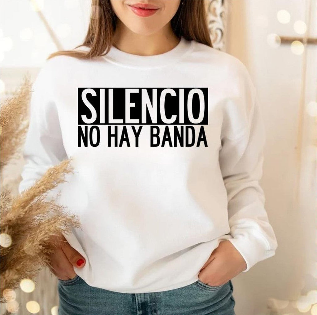 Silencio No Hay Banda Mulholland Drive Unisex Sweatshirt