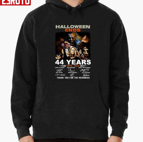 44 Years Of Halloween Ends 1978-2022 Unisex T-shirt