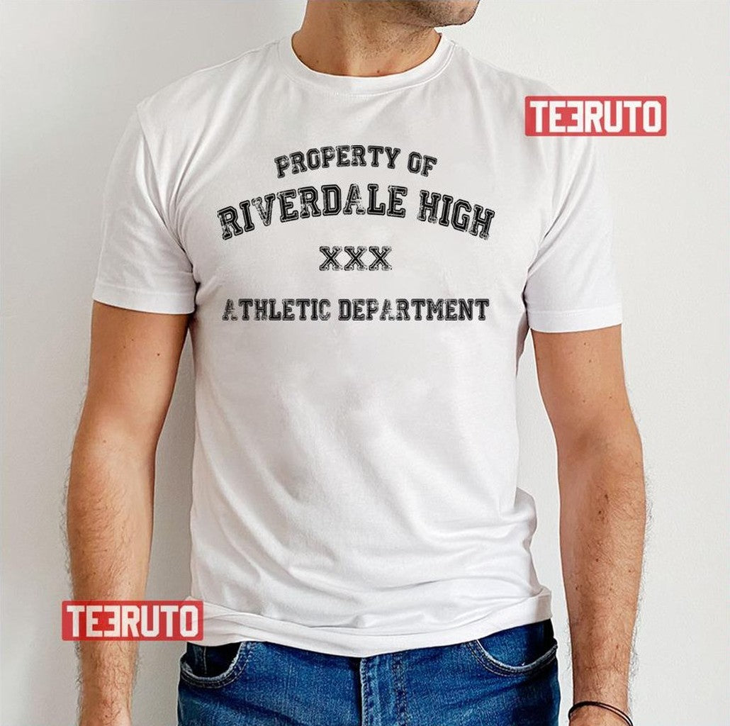 Riverdale High Bk Black Logo Unisex T-Shirt