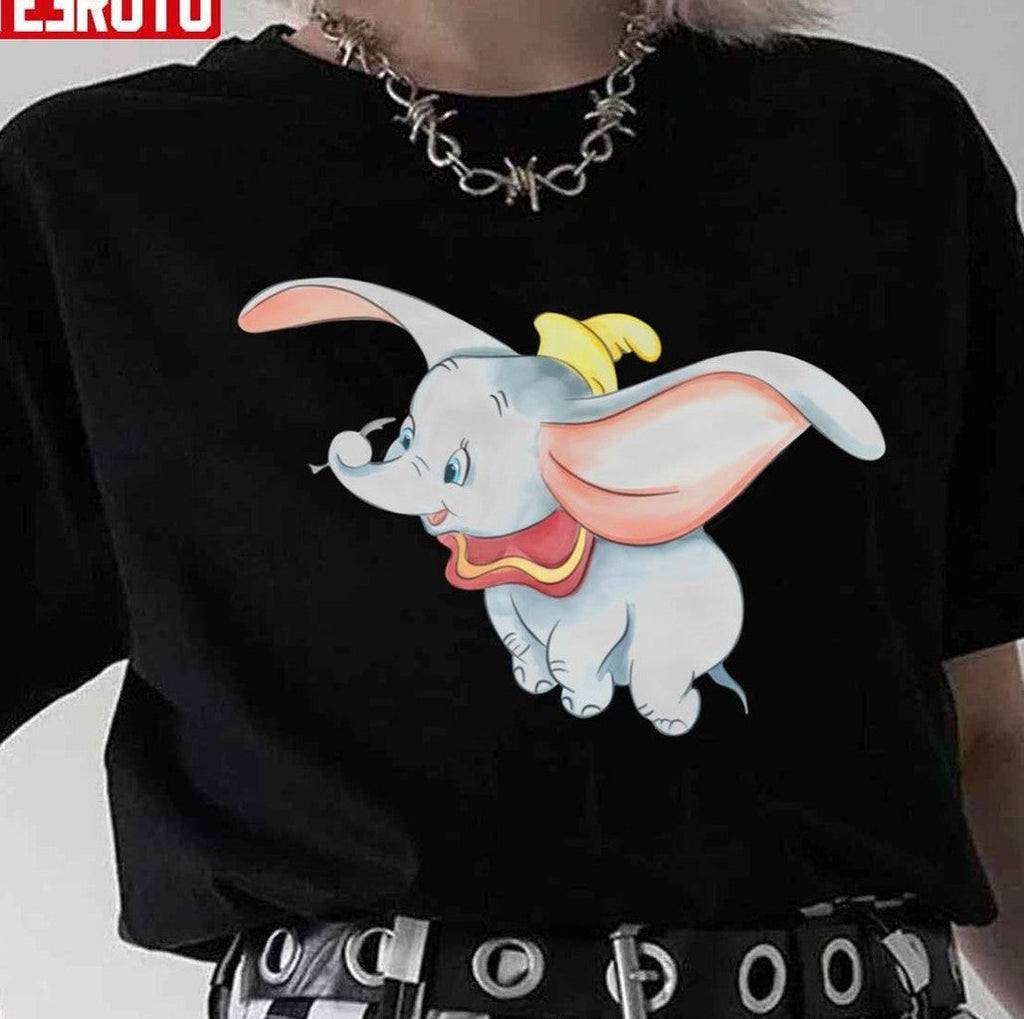 The Flying Elephant Dumbo Unisex T-Shirt