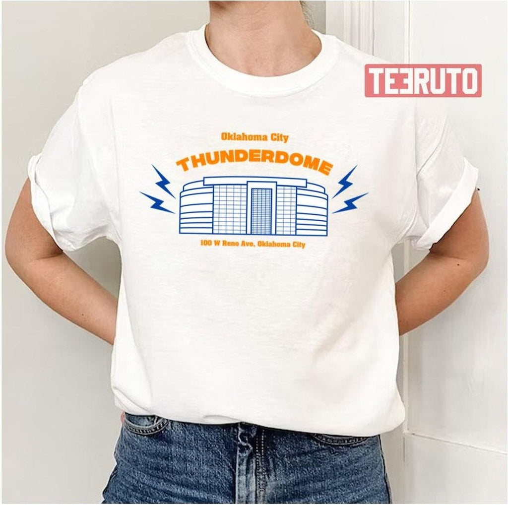 Oklahoma City Thunderdome Basketball Unisex T-Shirt