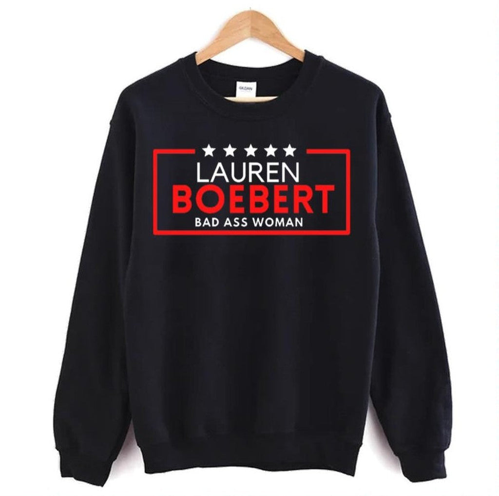 Bad Ass Women Lauren Boebert Unisex Sweatshirt
