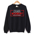 Bad Ass Women Lauren Boebert Unisex Sweatshirt