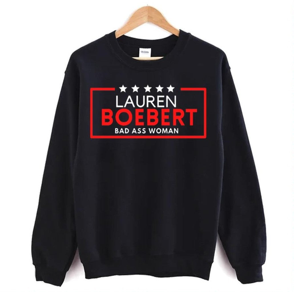 Bad Ass Women Lauren Boebert Unisex Sweatshirt