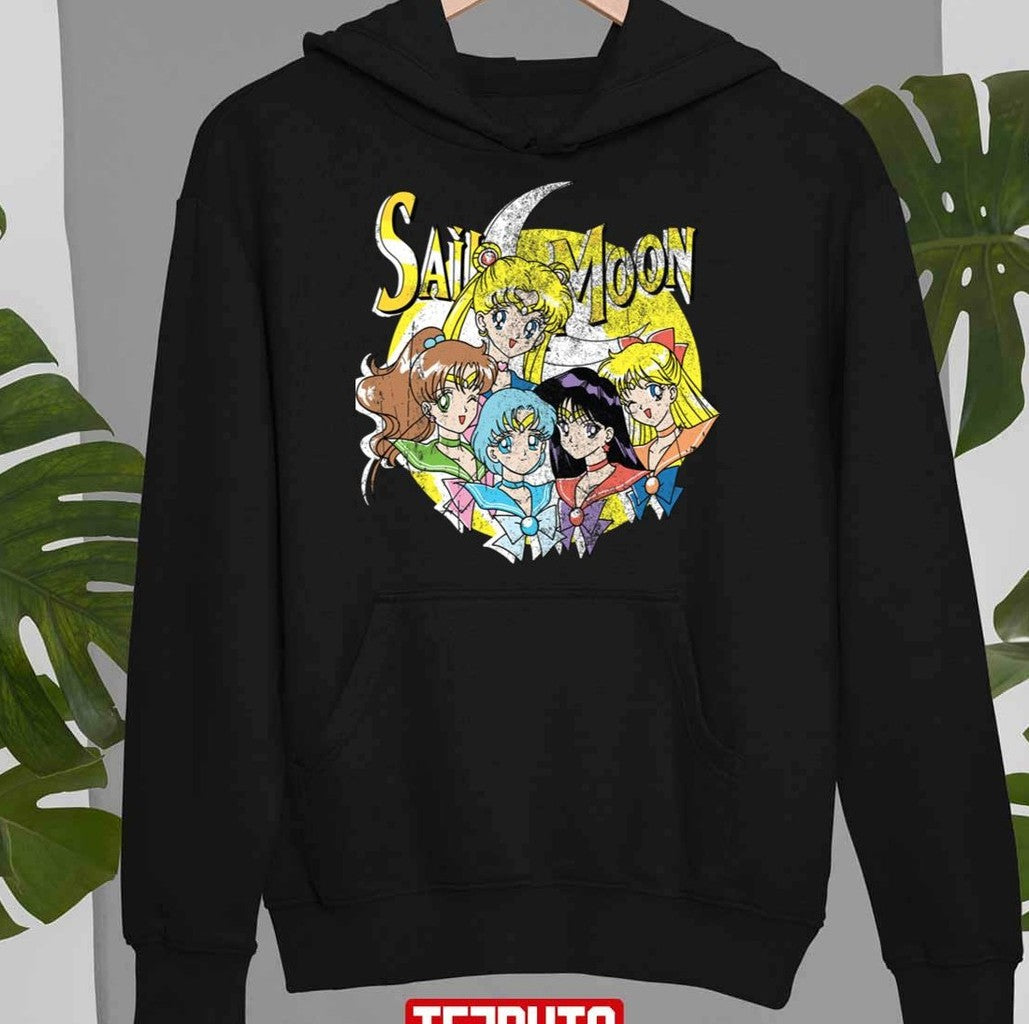 Moon Warrior Vintage Design Sailor Moon Unisex Sweatshirt