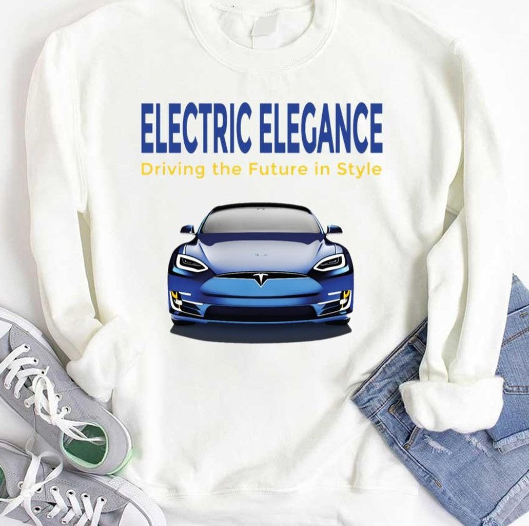 Tesla Bumper Graphic Unisex T-Shirt