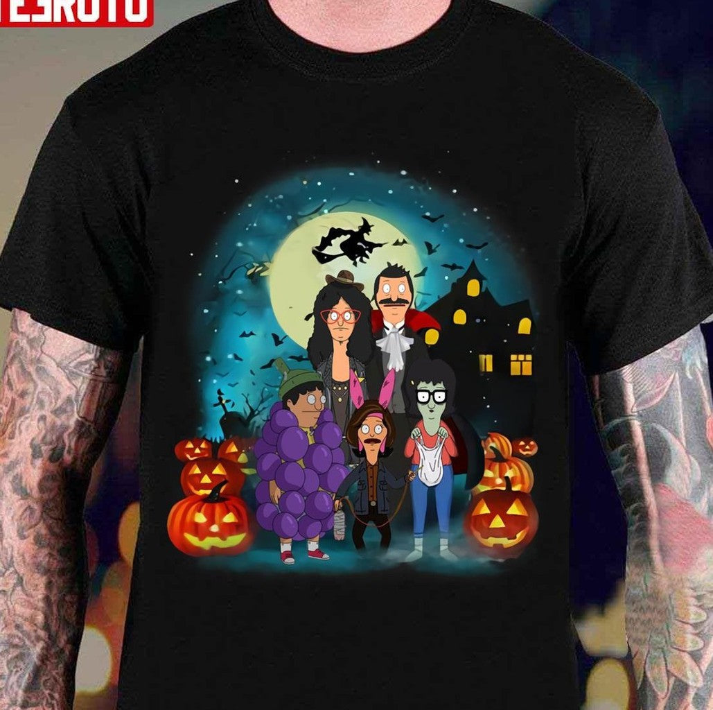Official Halloween Bobâ€™s Burgers Family Unisex T-Shirt