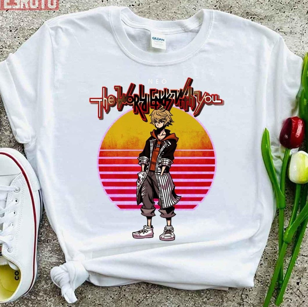 Rindo Sunset Design Neo The World Ends With You Unisex T-Shirt