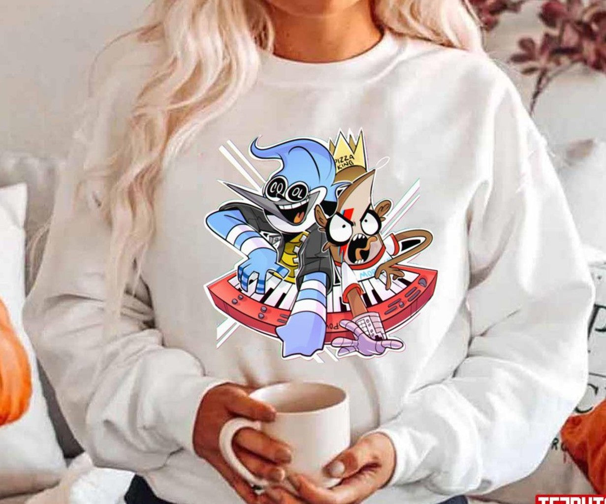 Pizza King Cool Regular Show Unisex Hoodie