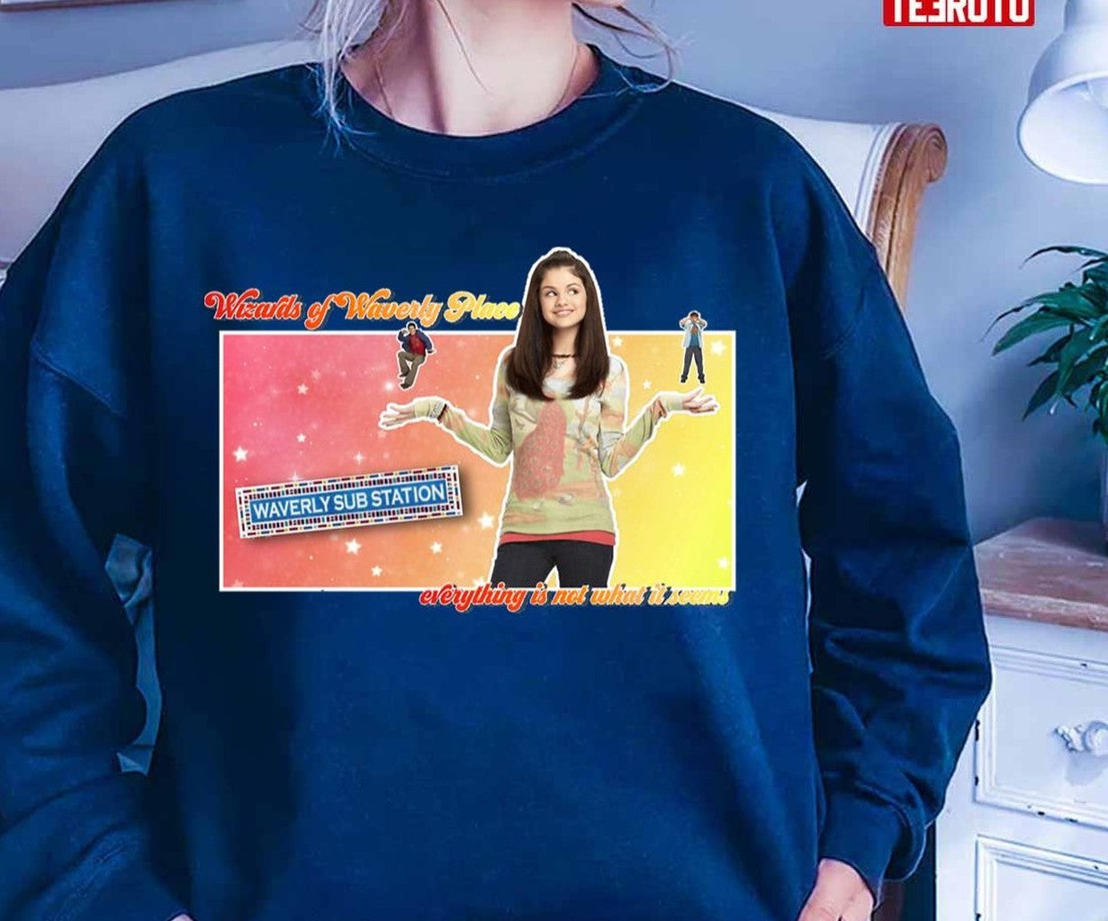 Retro Selena Gomez In Wizards Of Waverly Place Unisex T-Shirt