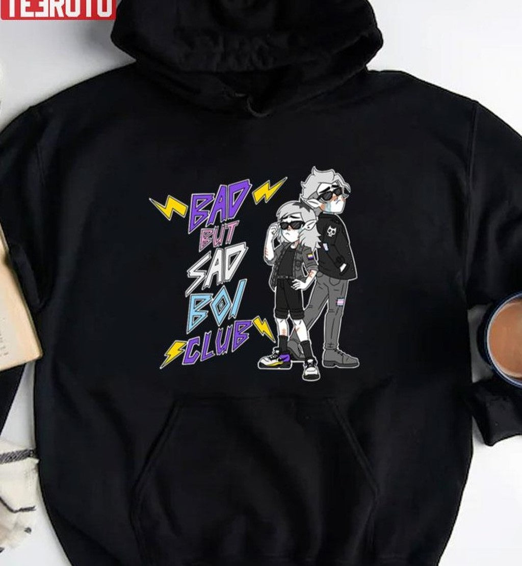 Bad But Sad Boi Club The Owl House Golden Guard Unisex T-Shirt