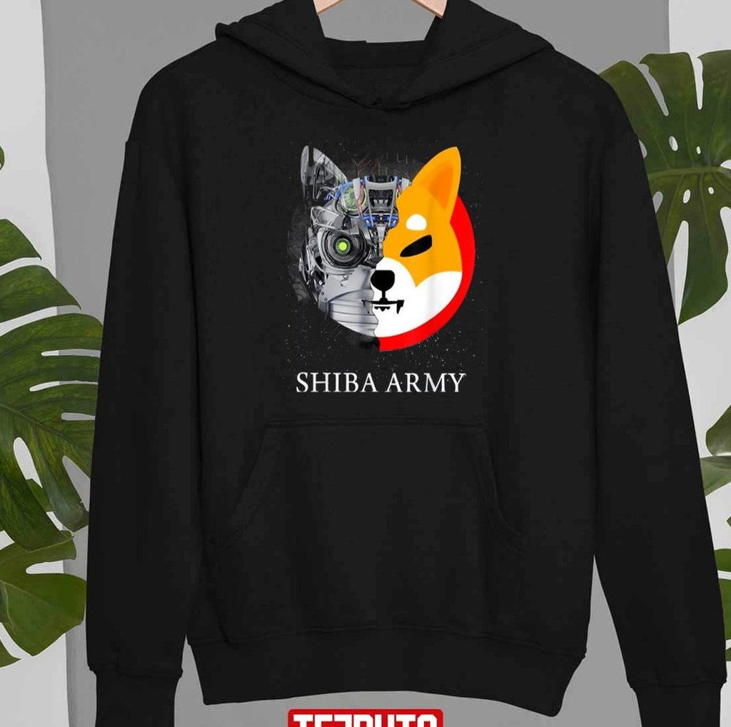 Shiba Army Shibu Inu Crypto Currency Meme Unisex T-Shirt