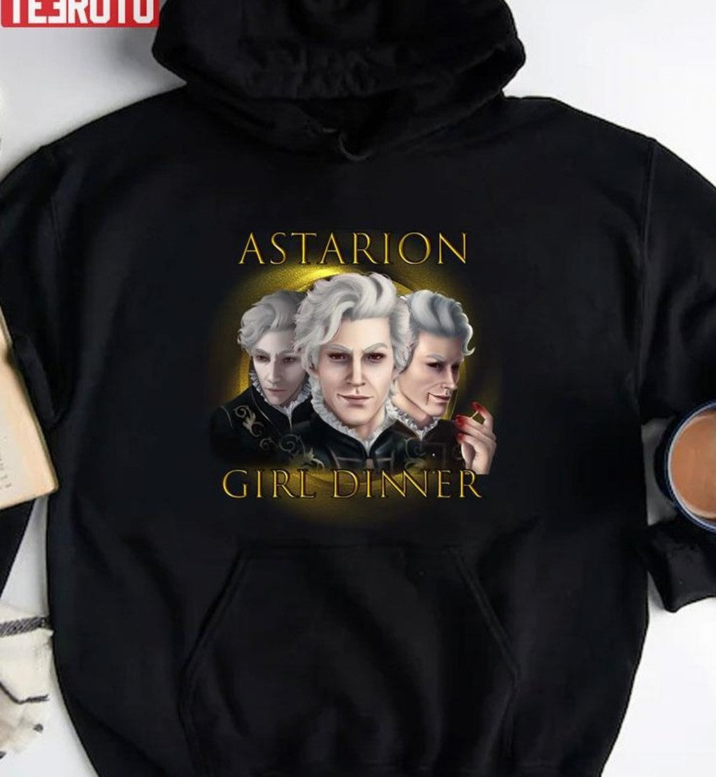 Baldur's Gate Design Of Astarion Girl Dinner Unisex T-Shirt