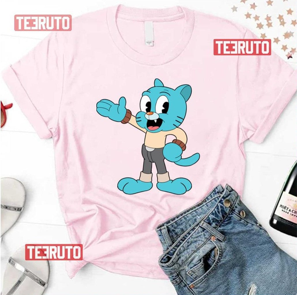 The Blue Friend Amazing World Of Gumball Unisex T-Shirt