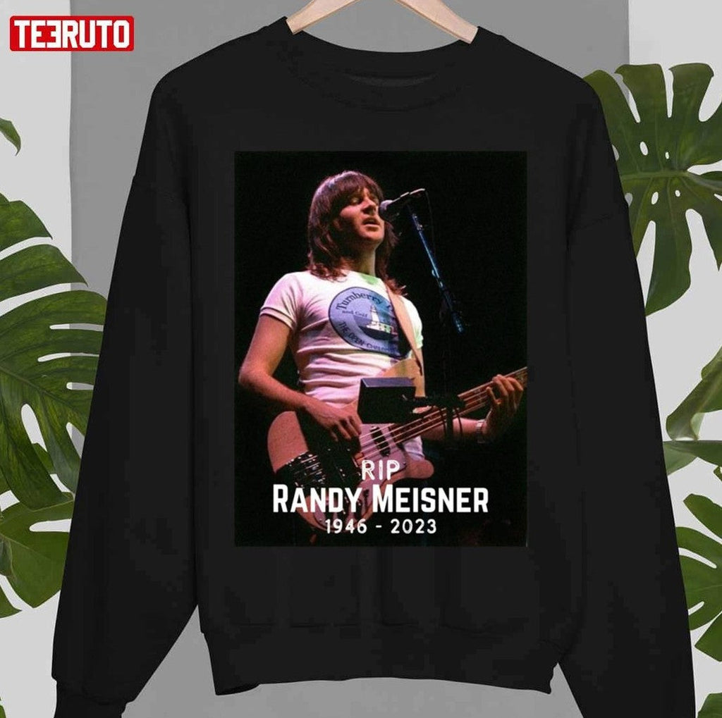Randy Meisner Playing Guitar Unisex T-Shirt