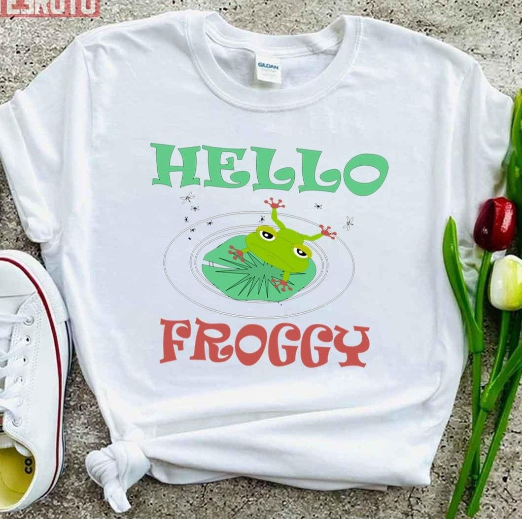 Aussie Frog Australian Tree Frog Let's Protect Our Frogshello Froggy Art Unisex T-Shirt
