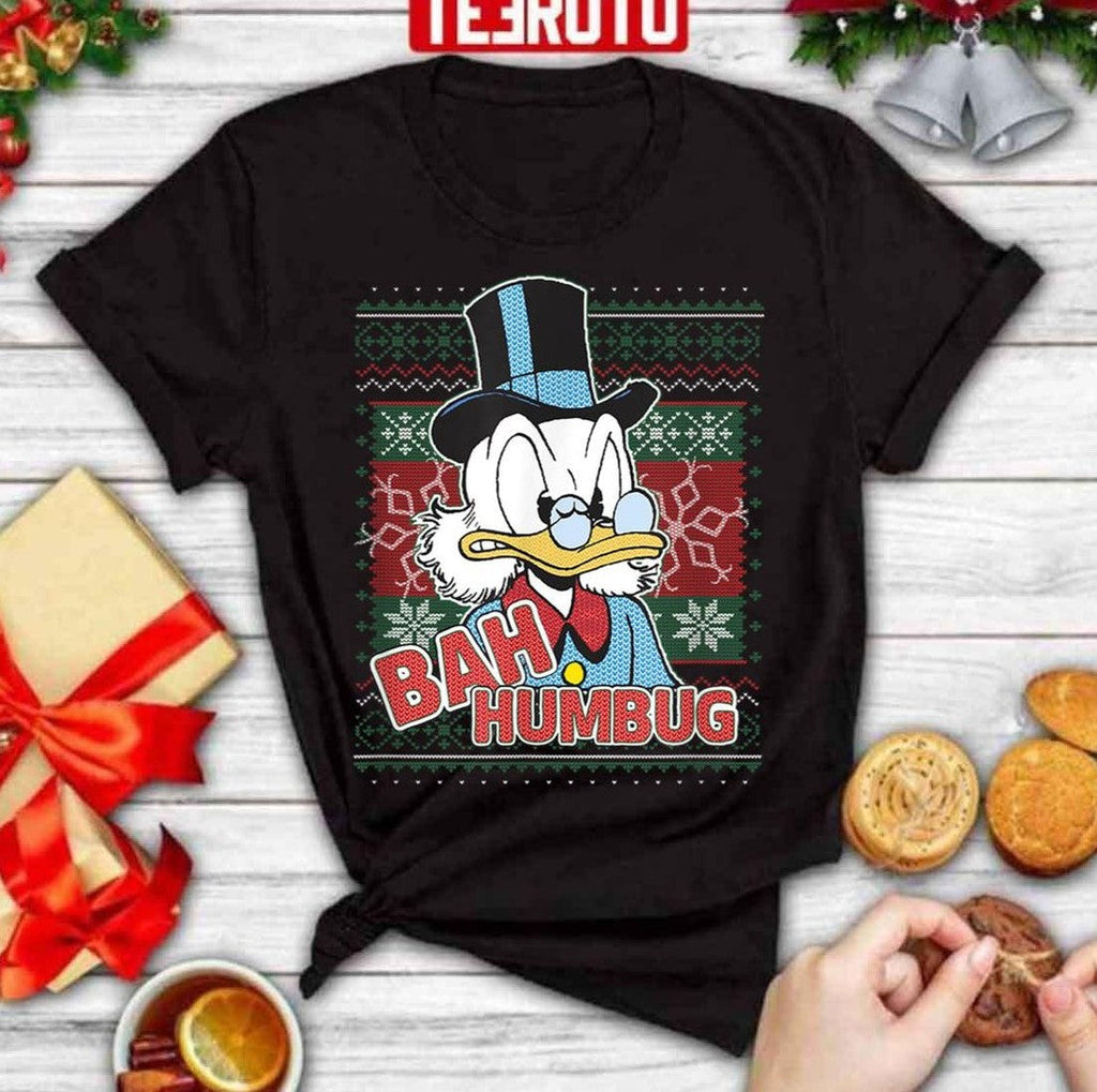 Scrooge Mcduck Bah Hunbug Christmas Duck Unisex Sweatshirt
