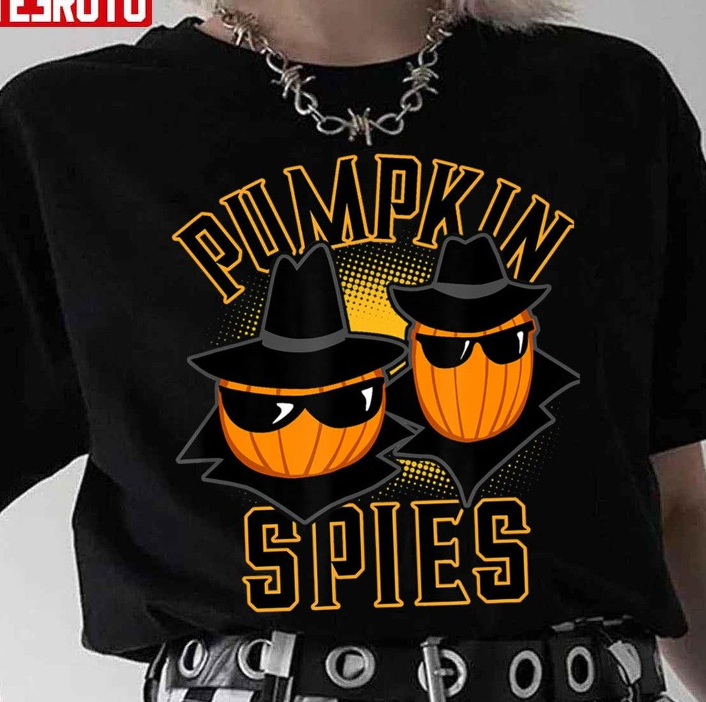 Pumpkin Spies Halloween Unisex T-Shirt