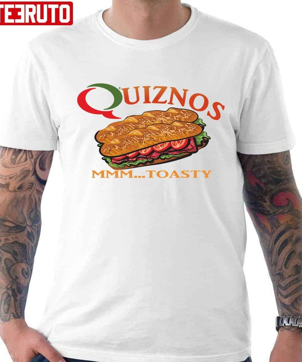 Quiznos Sandwich Mmm Toasty Unisex T-Shirt