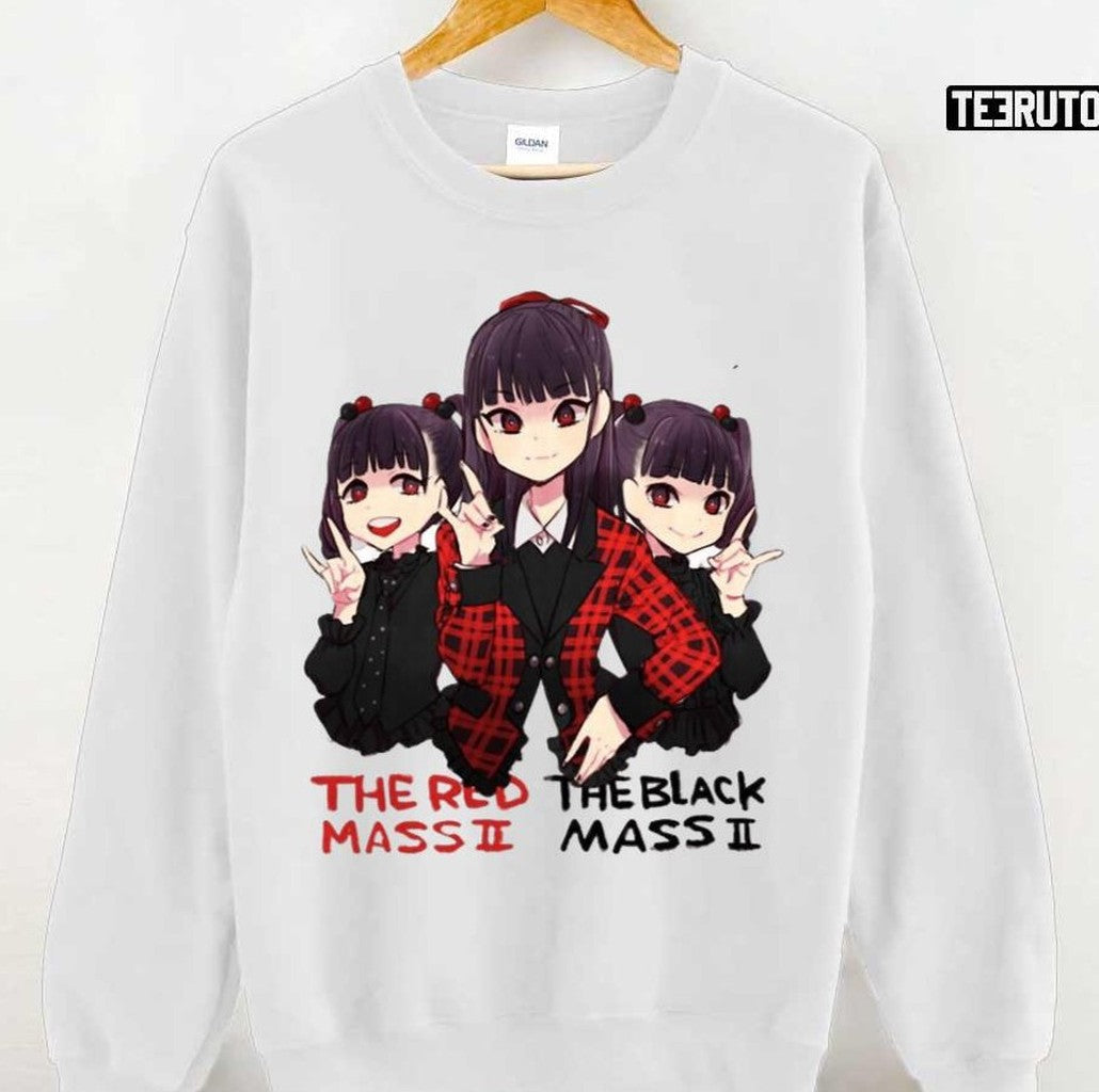 Babymetal Band The Red Mass The Black Mass Unisex T-shirt