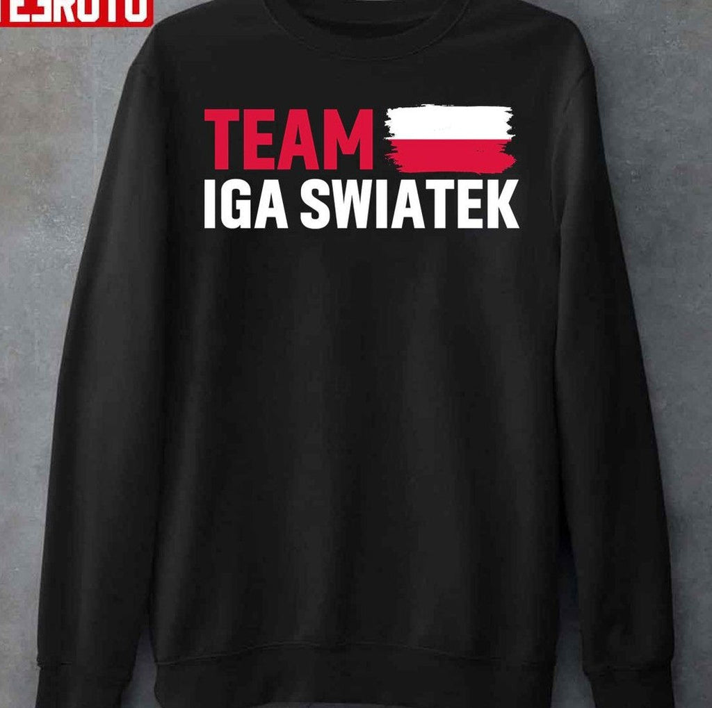 Team Iga Swiatek Poland Flag Unisex T-Shirt