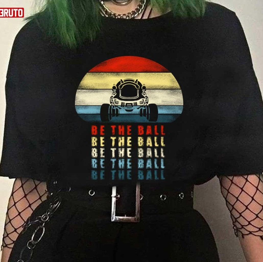 Be The Ball Rocket League Game Retro Unisex T-shirt