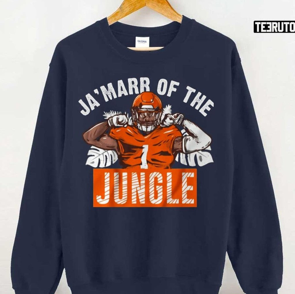 Animated Design Jungle Ja'marr Chase Unisex Sweatshirt