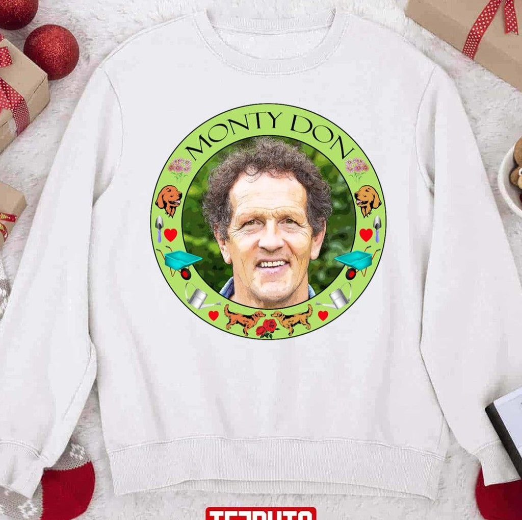 Monty Don Christmas Unisex Sweatshirt