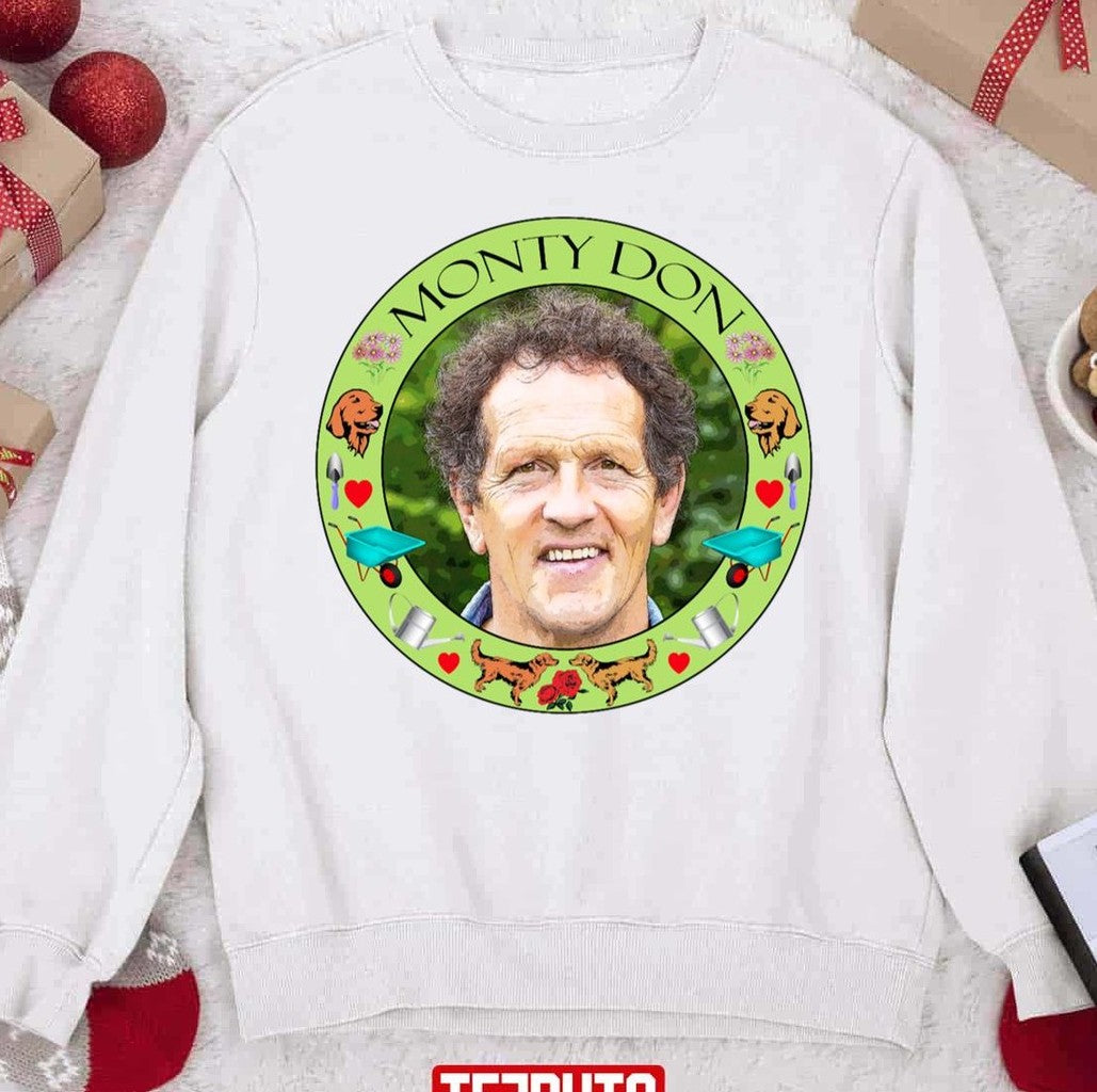Monty Don Christmas Unisex Sweatshirt