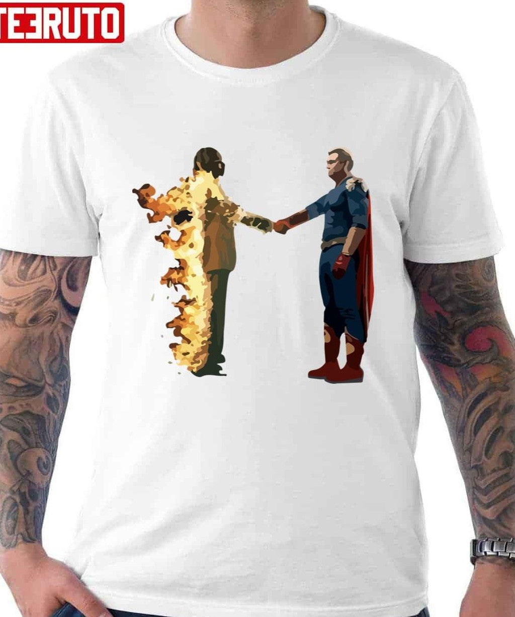 Parody Metro Boomin Homelander On Time Heroes And Villains Album Cover Unisex Hoodie