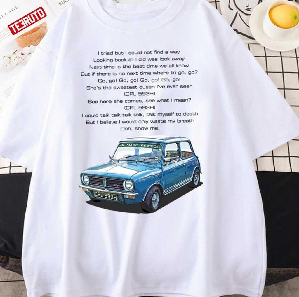 Re-Make Re-Model Lyrics Roxy Music Unisex Sweatshirt