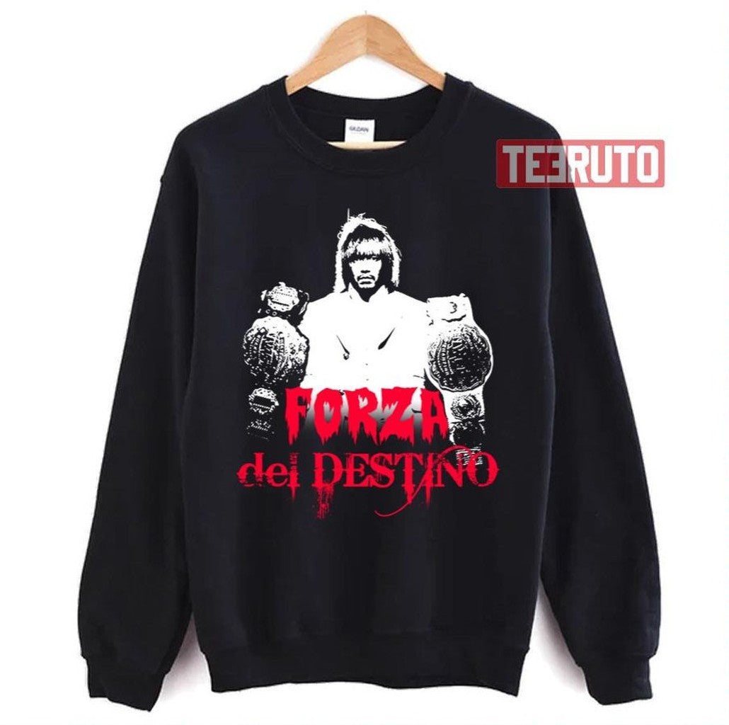 Njpw Tetsuya Naito Forza Del Destino Unisex Sweatshirt