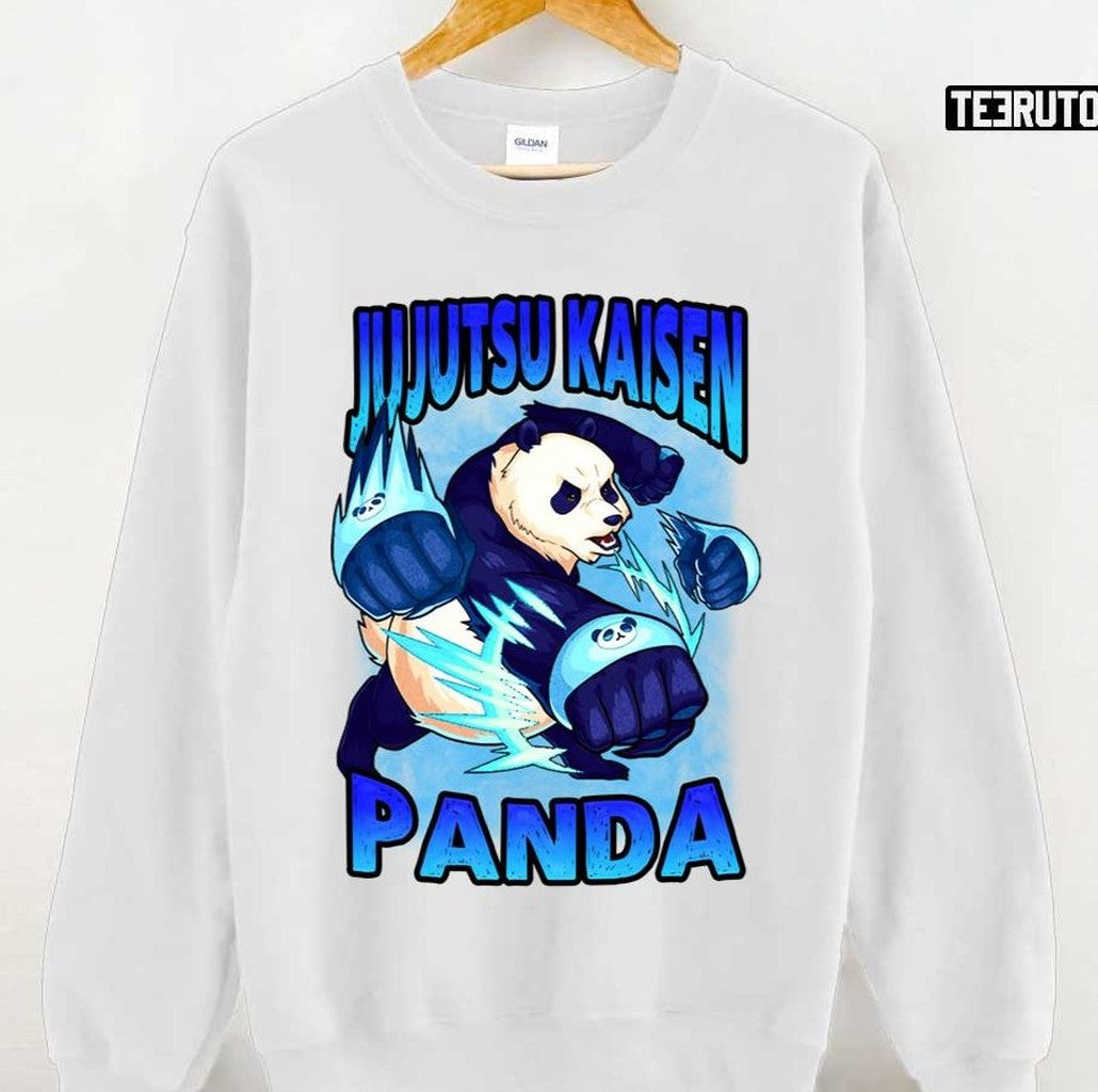 Panda Jujutsu Kaisen 0 The Movie Vintage Graphic Unisex T-Shirt