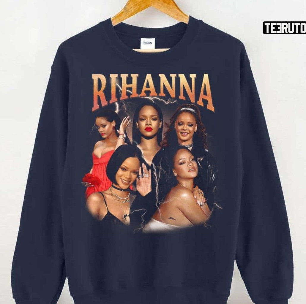 Rihanna Vintage 90s Hip Hop Rap Tour Unisex T-Shirt