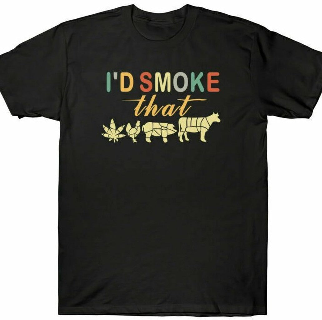 Short I_d Men_s Sleeve Weed Truekool Smoke Unisex T-Shirt