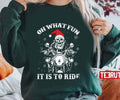 Biker Xmas Unisex Sweatshirt