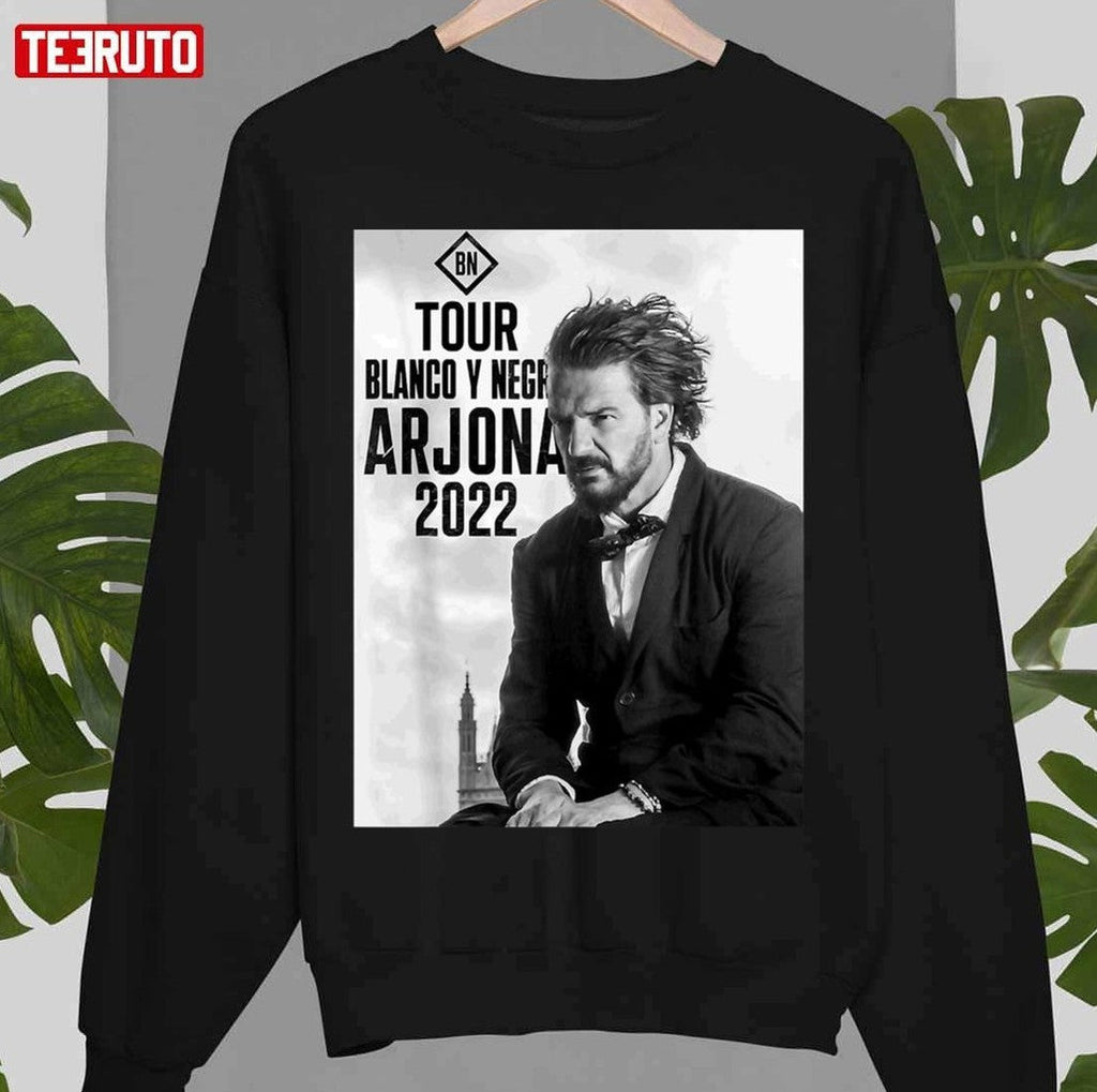 Ricardo Arjona Blancos Y Negro Tour Unisex T-Shirt