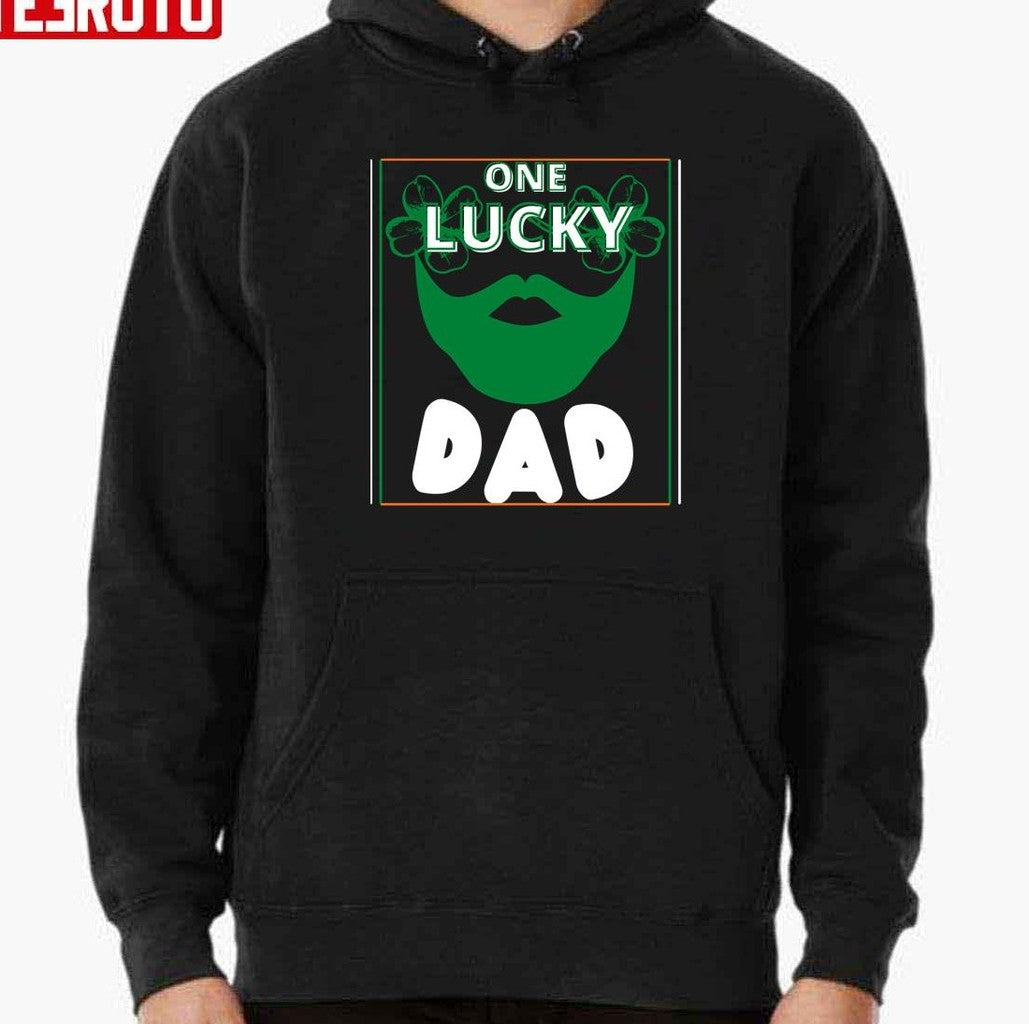 Beard One Lucky Dad Unisex Sweatshirt