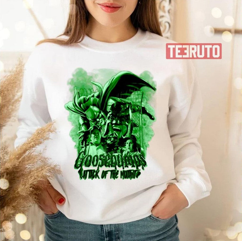 Attack Of The Mutant Green Variant Goosebumps Unisex T-Shirt