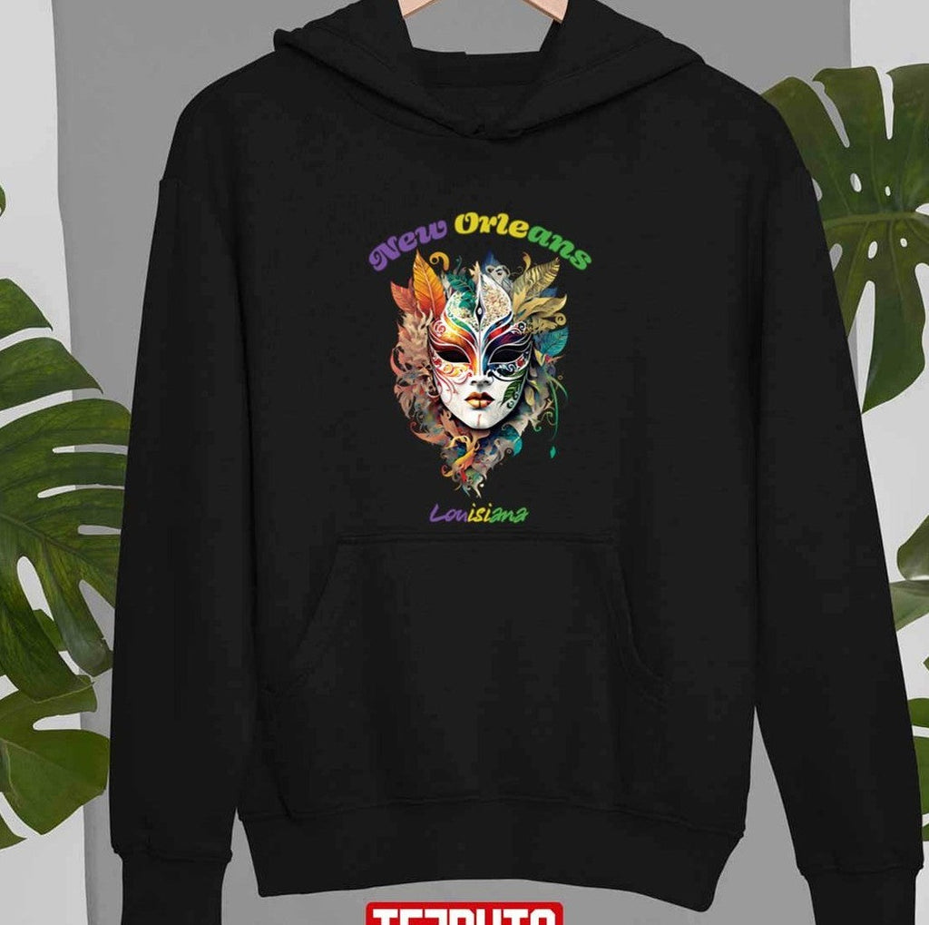 New Orleans Mardi Gras Louisiana Design Unisex T-Shirt