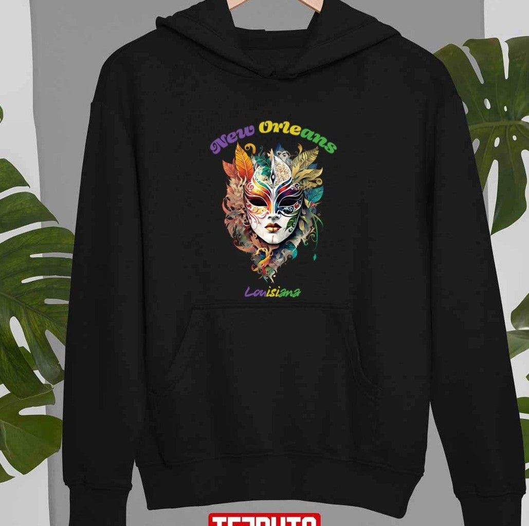 New Orleans Mardi Gras Louisiana Design Unisex T-Shirt
