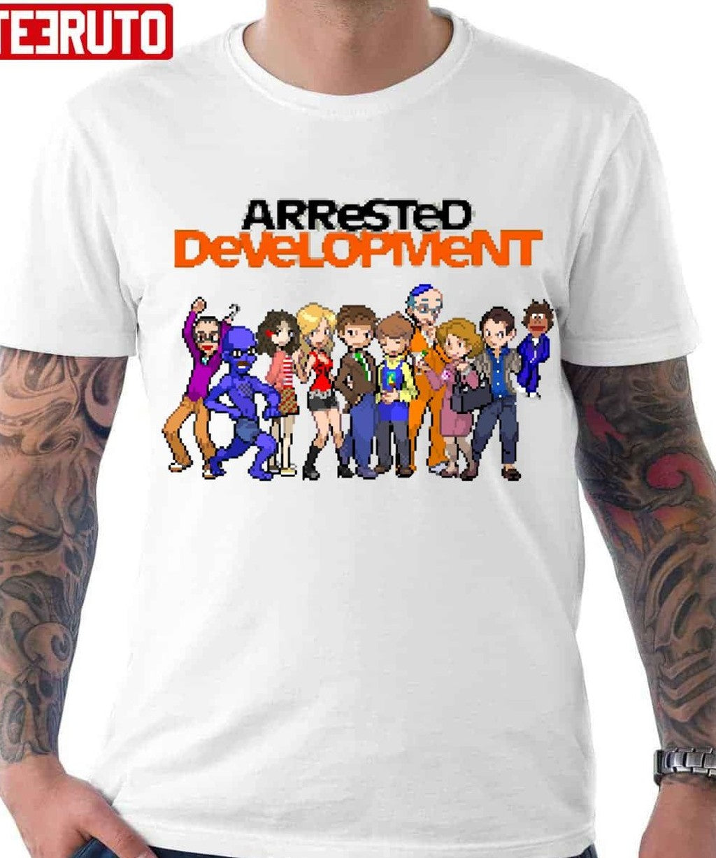 8 Bit Arrested Development Unisex T-Shirt