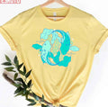 Pisces Fish Turquoise Unisex T-Shirt